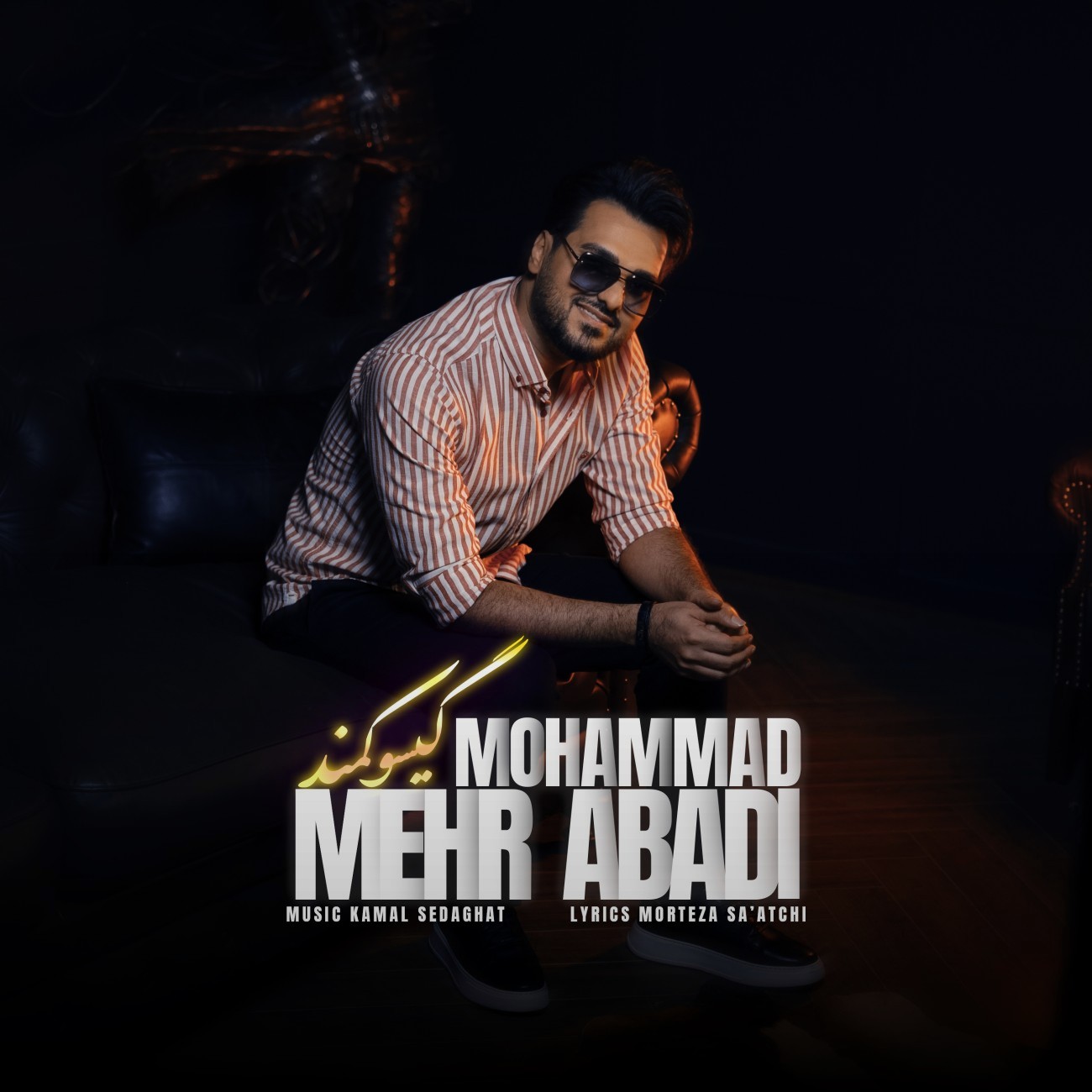 تصویر کاور آهنگ گیسو کمند با صدای محمد مهرآبادی