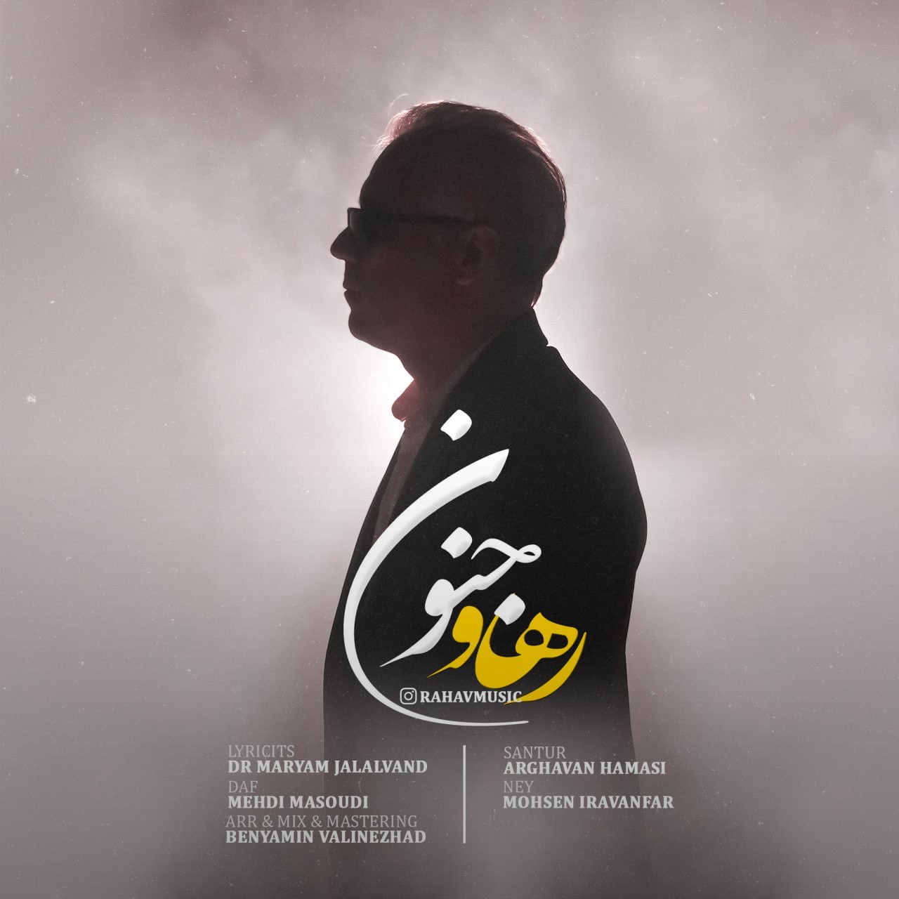 تصویر کاور آهنگ جنون با صدای رهاو