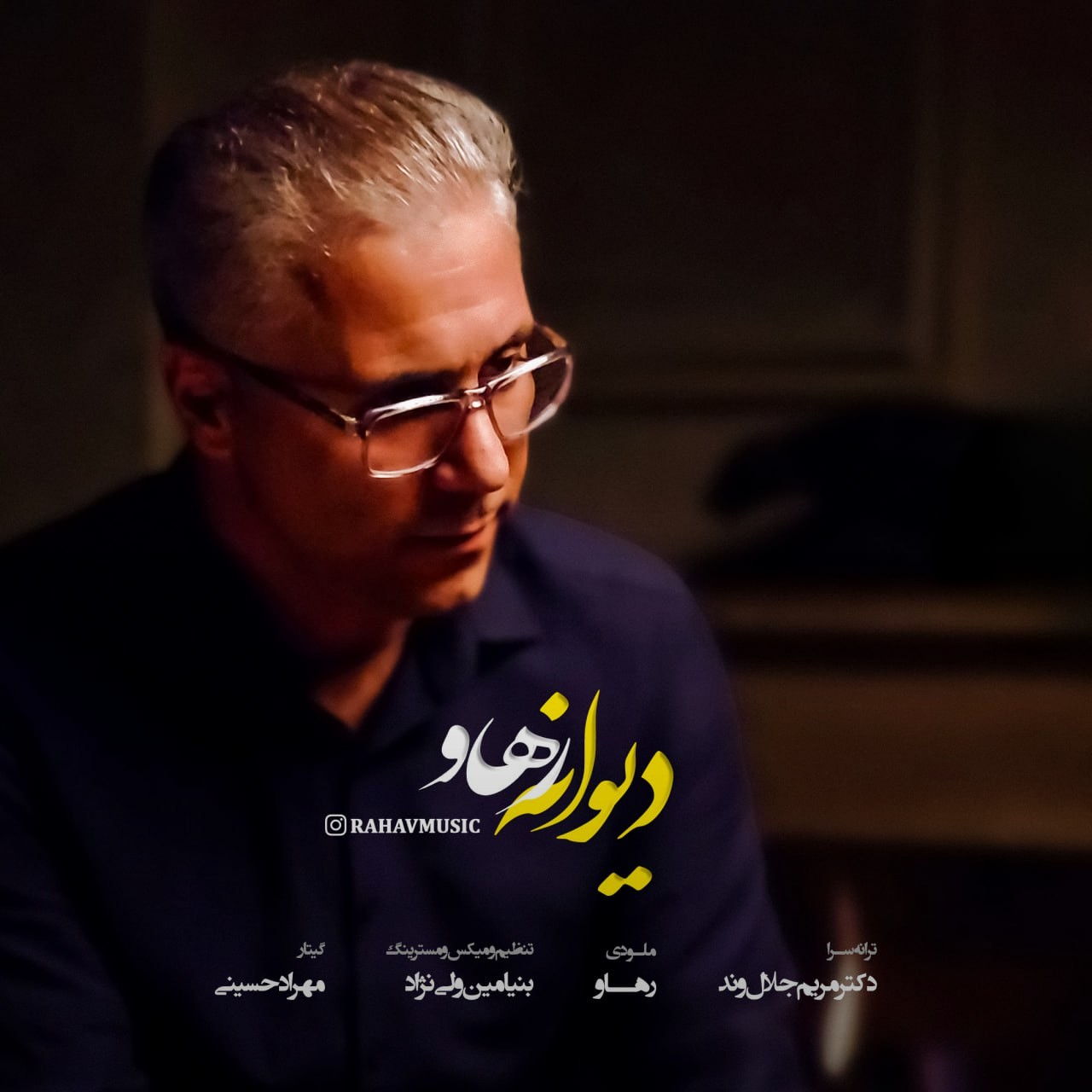 تصویر کاور آهنگ دیوانه با صدای رهاو