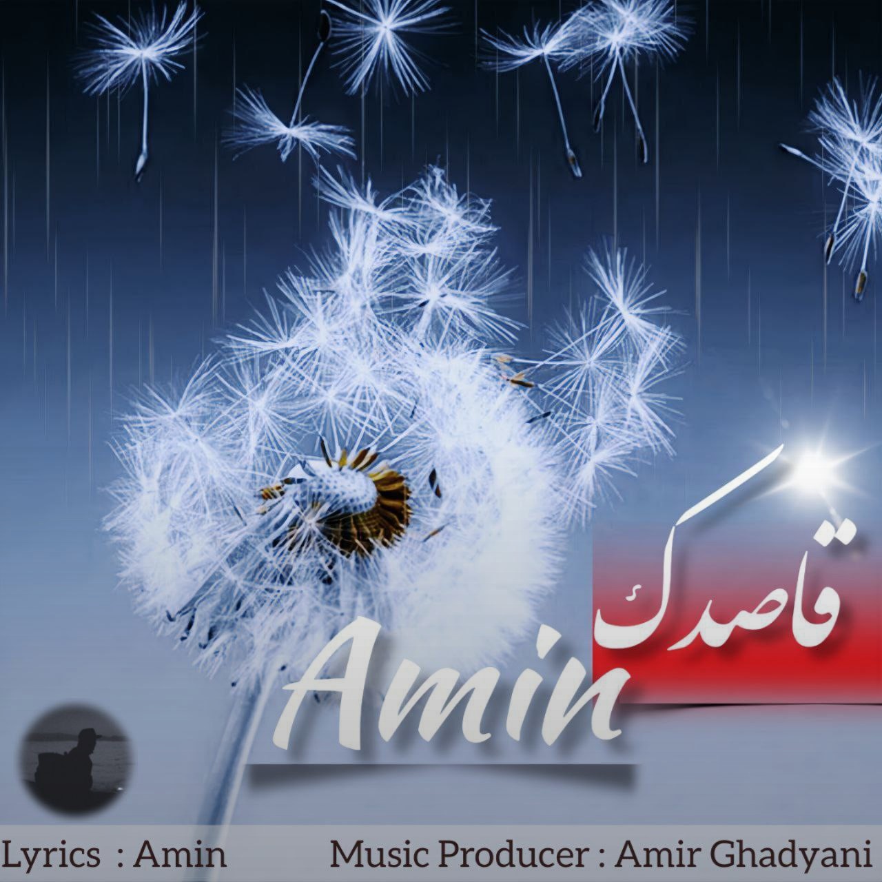 تصویر کاور آهنگ قاصدک با صدای امین