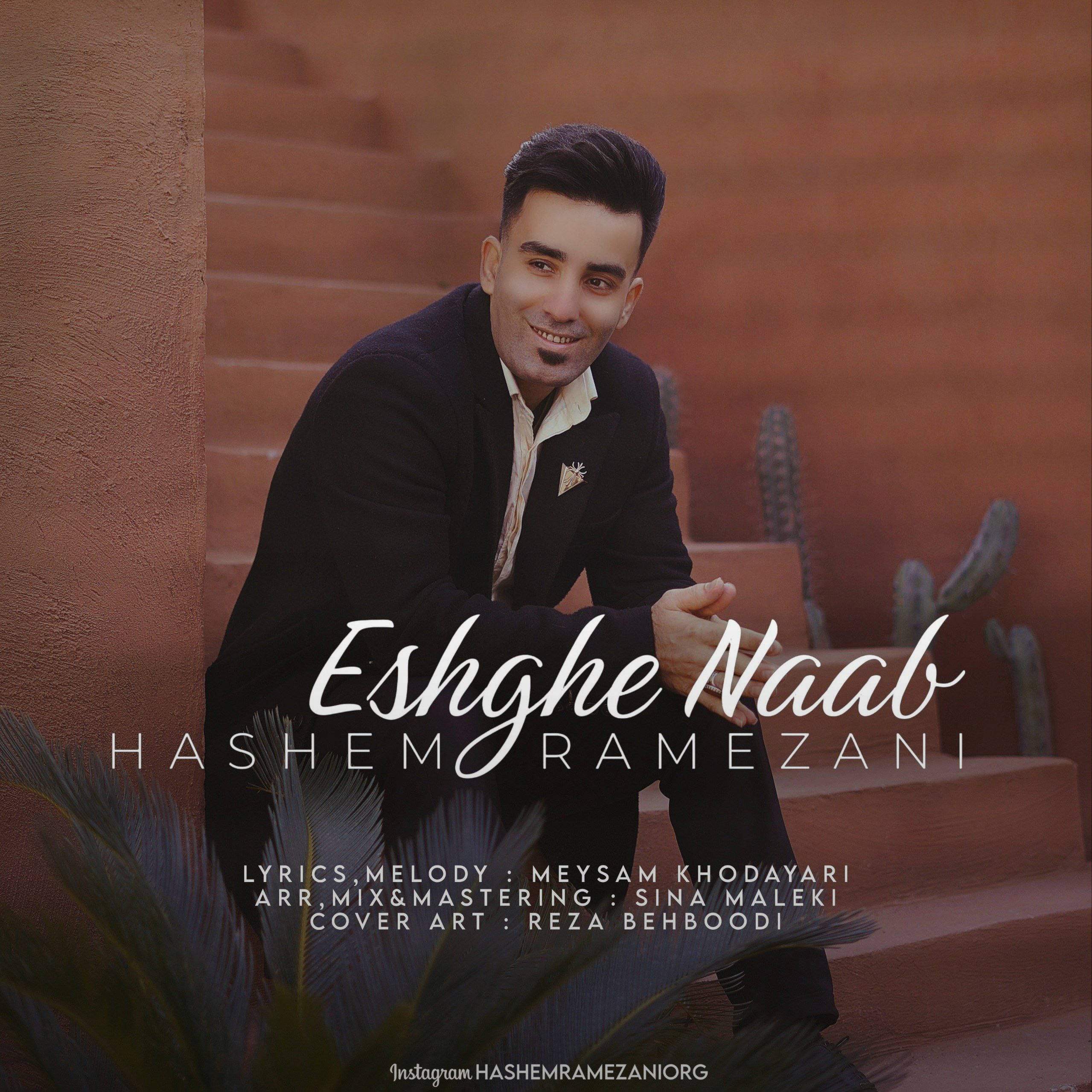 تصویر کاور آهنگ عشق ناب با صدای هاشم رمضانی