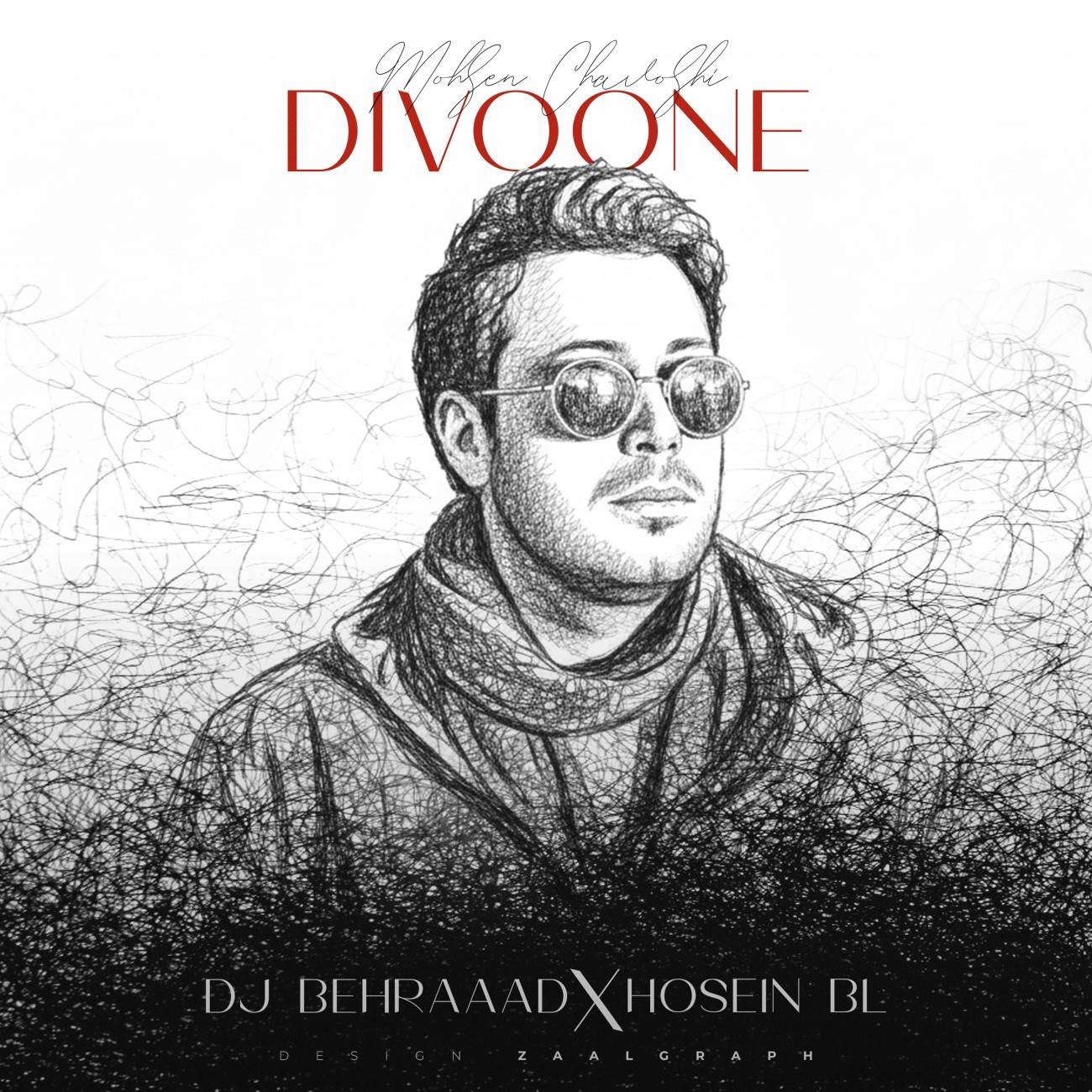 تصویر کاور آهنگ ریمیکس دیوونه (محسن چاوشی) با صدای دیجی بهراد و حسین بی ال