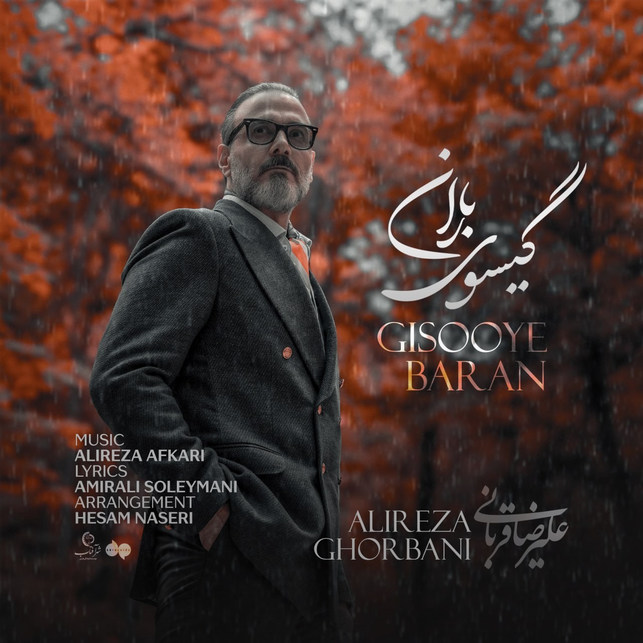 تصویر کاور آهنگ گیسوی باران با صدای علیرضا قربانی