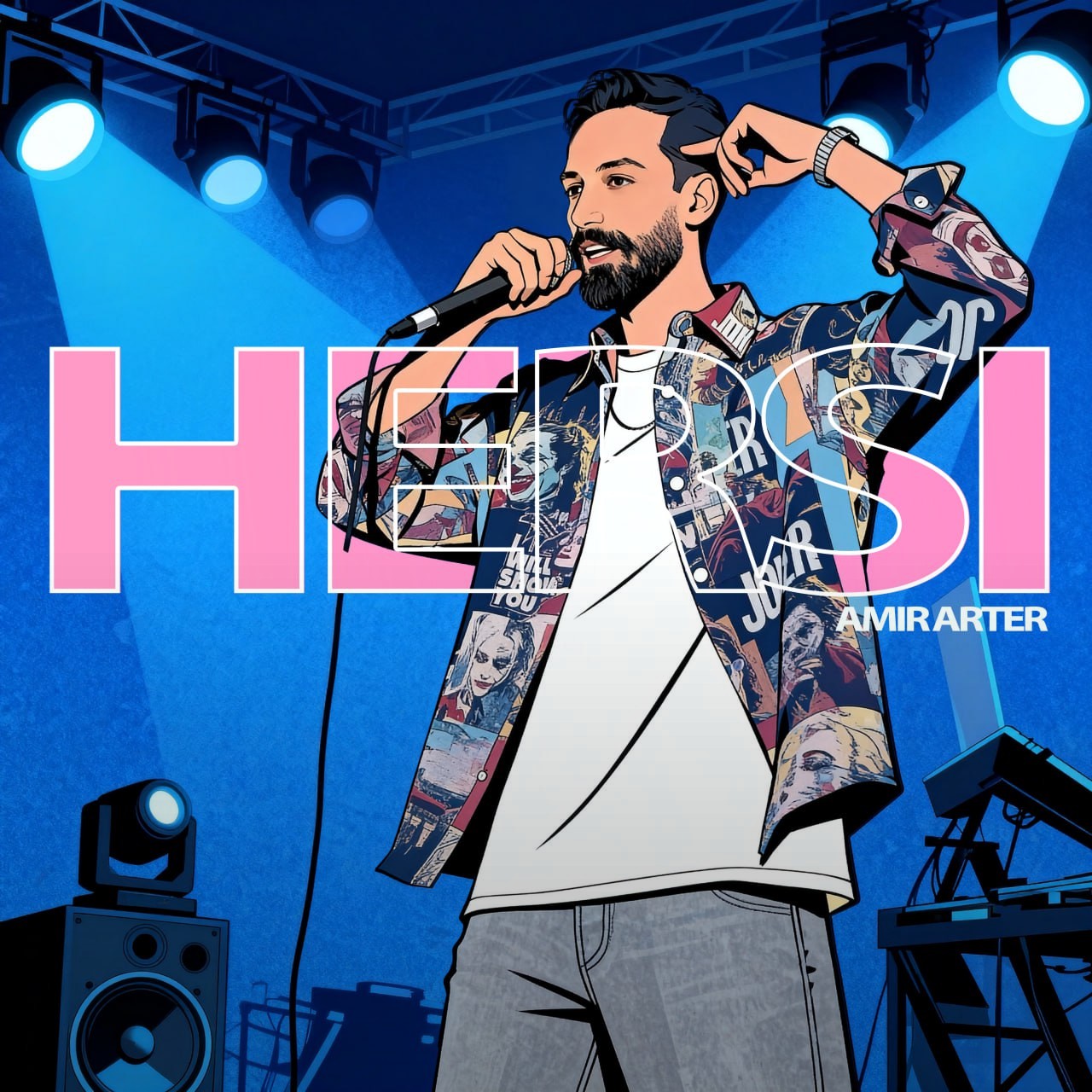 تصویر کاور آهنگ حرصی با صدای امیر آرتر