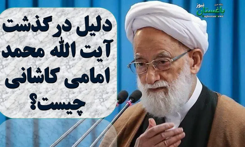 دلیل درگذشت آیت الله محمد امامی کاشانی چیست؟ دلیل درگذشت آیت الله محمد امامی کاشانی چیست؟