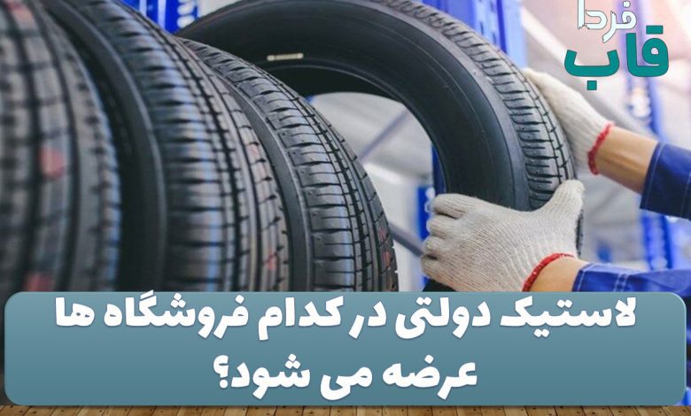 لاستیک دولتی در کدام فروشگاه ها عرضه می شود؟