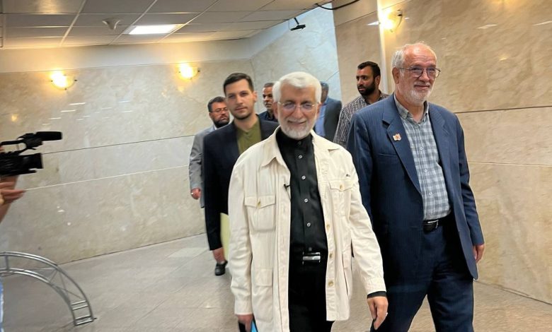 فیلم و عکس حضور سعید جلیلی در ستاد انتخابات 1403 حضور سعید جلیلی در ستاد انتخابات