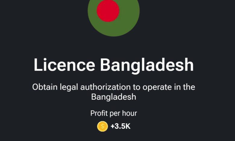 licence Bangladesh