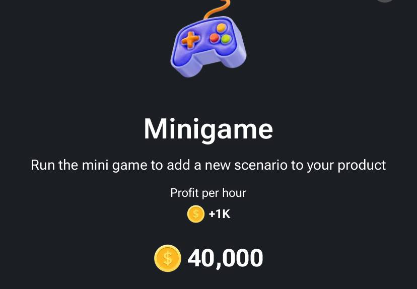 جزییات کارت Minigame در بازی همستر