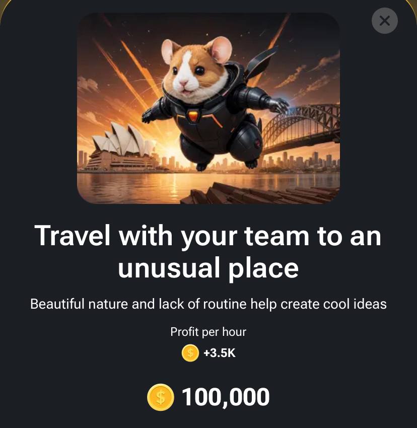 جزییات کارت Strategic session in Australia در بازی همستر