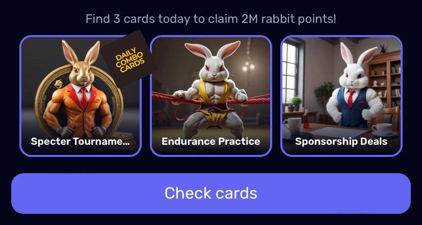 کارت های بازی راکی رابیت خرگوش امروز 4 مرداد 1403 جواب کارت های #راکی_رابیت یا خرگوش امروز پنجشنبه 4 مرداد