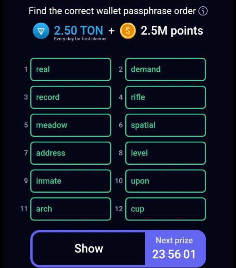 کدهای معمای #انیگما راکی رابیت یا خرگوش  امروز دوشنبه 1 مرداد