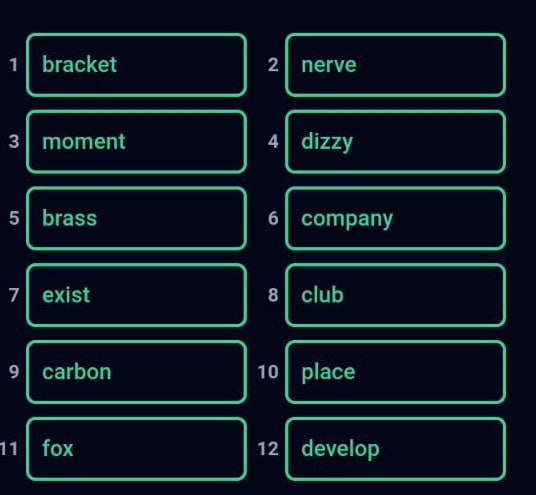 کلمات بخش انیگما راکی رابیت امروز چهارشنبه 3 مرداد