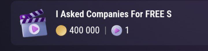 کد تپ سواپ I asked comanies for free stuff I asked comanies for free stuff