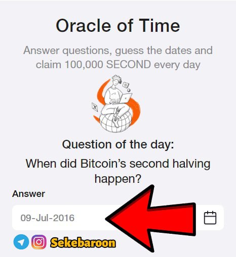 جواب کد تاریخ تایم فارم امروز پنجشنبه 25 مرداد 1403 Oracle of time امروز پنجشنبه 25 مرداد