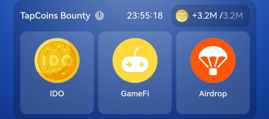 کارت های بازی تپ کوین امروز جمعه 2 شهریور 1403 TapCoins Bounty Daily Combo 23 August 2024