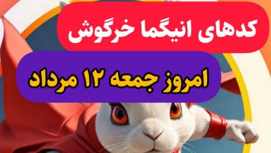 جواب معمای انیگما راکی رابیت امروز جمعه 12 مرداد