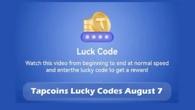 جواب کدهای luck code در بازی تپ کوینز
