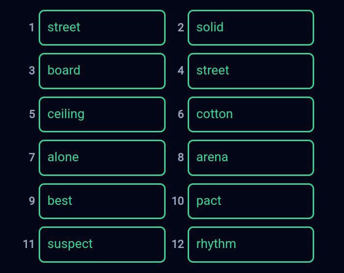 کدهای معمای #انیگما راکی رابیت یا خرگوش  امروز شنبه 27 مرداد