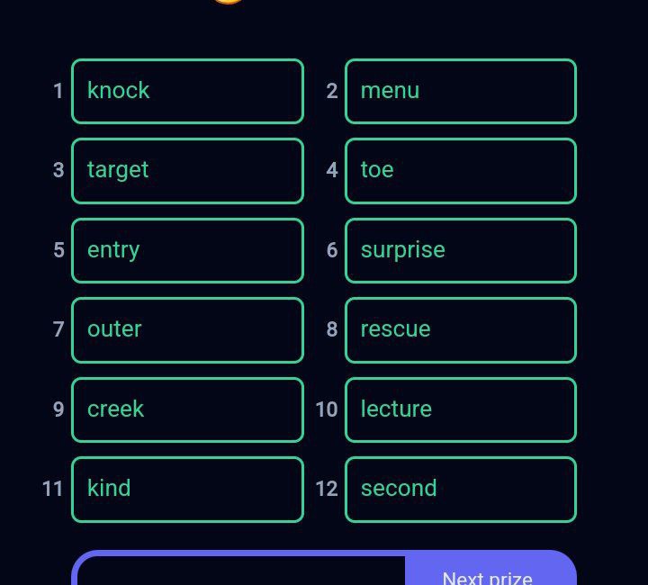 جواب معمای انیگما راکی رابیت امروز 24 شهریور