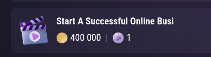 جواب کد تپ سواپ Start a successful online business