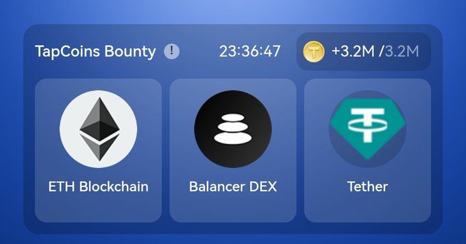 کارت های بازی تپ کوین امروز چهارشنبه 28 شهریور 1403 TapCoins Bounty Daily Combo 18 September 2024