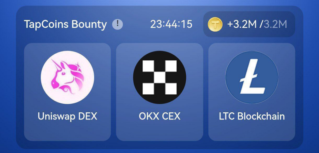 کارت های بازی تپ کوین امروز چهارشنبه 4 مهر 1403