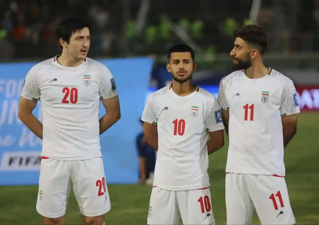 دیدار میان تیم‌های ملی ایران و قرقیزستان