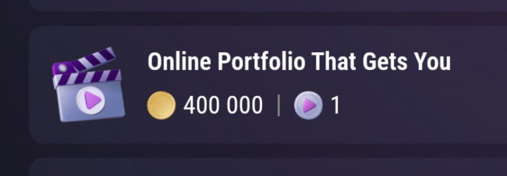 جواب رمز تپ سواپ Online Portfolio That Gets You Hired Job