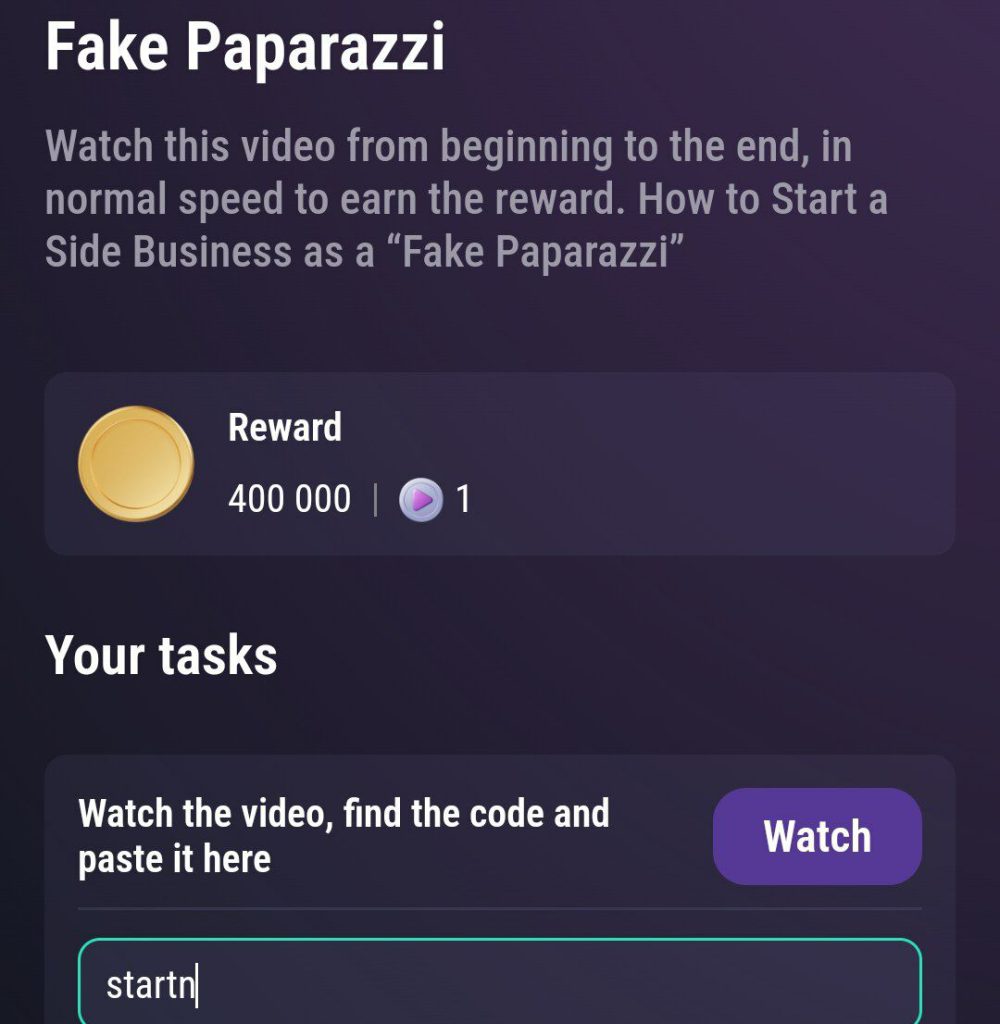 جواب کد تپ سواپ Fake Paparazzi جواب کد تپ سواپ Fake Paparazzi