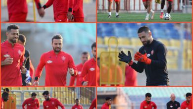 تصاویری از تمرین امروز پرسپولیس