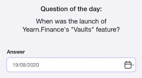 تایم فارم when was the launch of yearn finance's vaults feature when was the launch of yearn finance's vaults feature