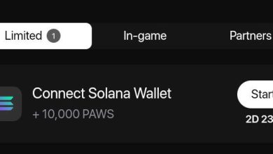 تسک جدید پاوز Connect Solana Wallet چگونه است؟ Connect Solana Wallet