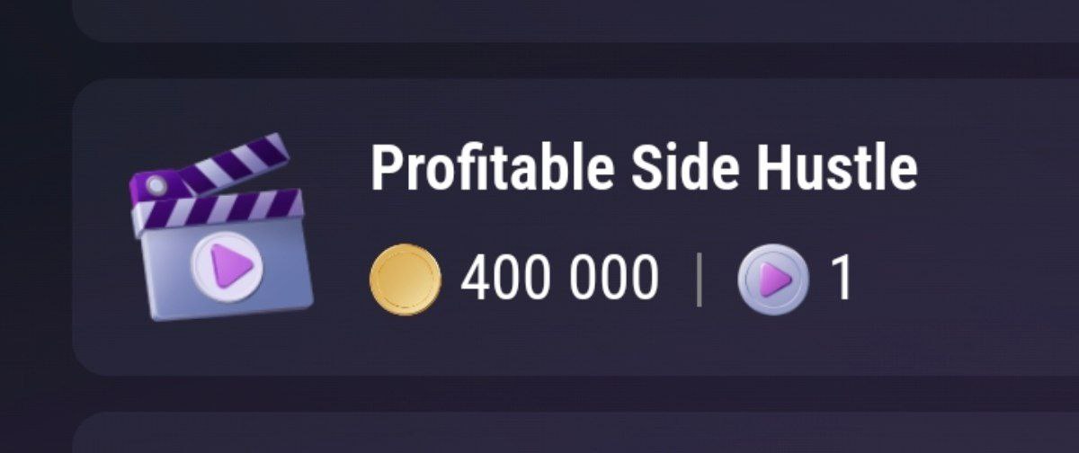 جواب کد تپ سواپ Profitable Side Hustle Profitable Side Hustle