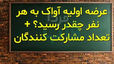 عرضه اولیه آواک به هر نفر چقدر رسید؟ + تعداد مشارکت کنندگان عرضه اولیه آواک به هر نفر چقدر رسید؟ + تعداد مشارکت کنندگان