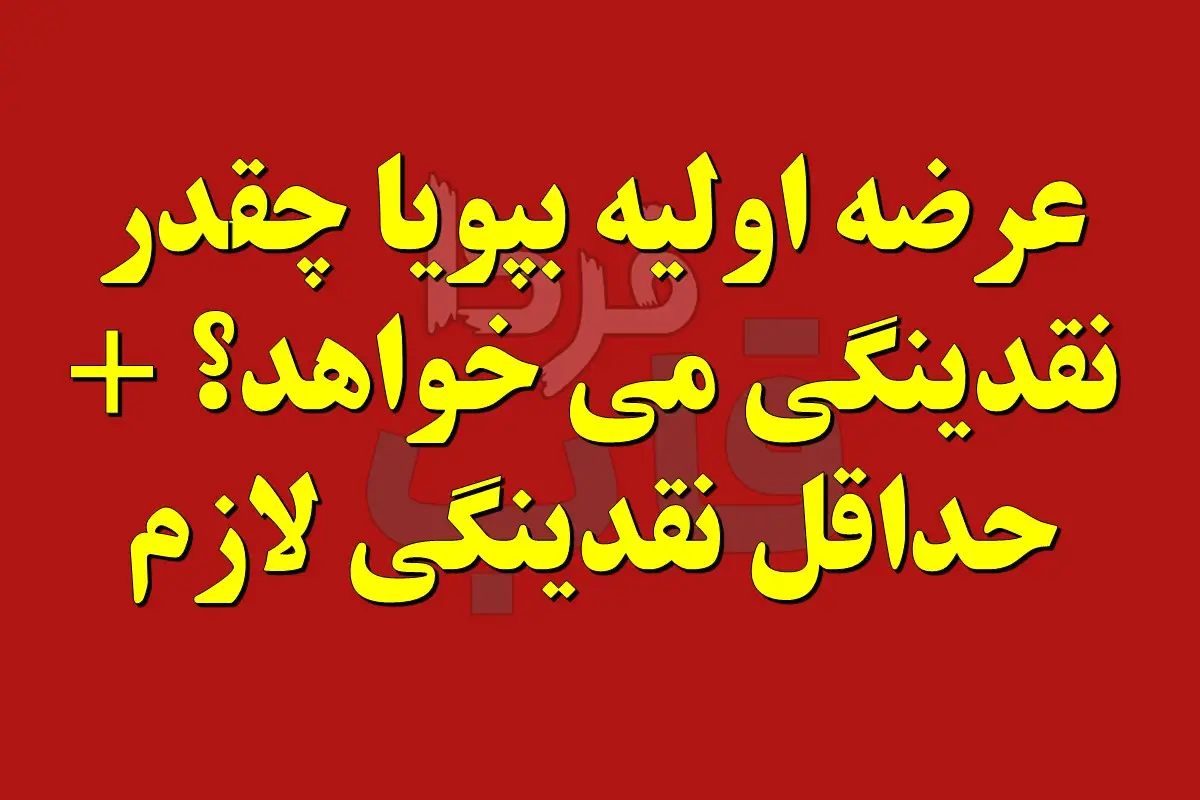 عرضه اولیه بپویا چقدر نقدینگی می خواهد؟ + حداقل نقدینگی لازم