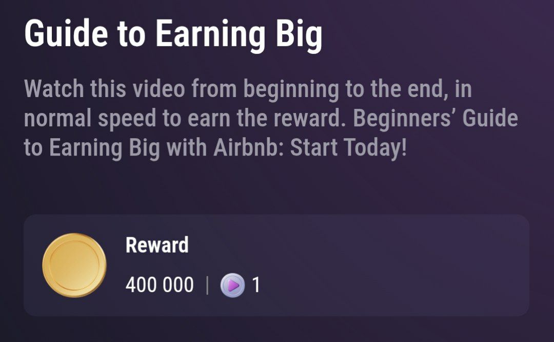 جواب کد تپ سواپ Guide to Earning Big Guide to Earning Big