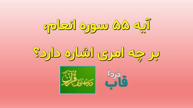 آیه 55 سوره انعام، بر چه امری اشاره دارد؟