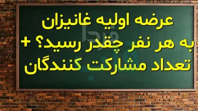 عرضه اولیه غانیزان به هر نفر چقدر رسید؟ + تعداد مشارکت کنندگان عرضه اولیه غانیزان به هر نفر چقدر رسید؟