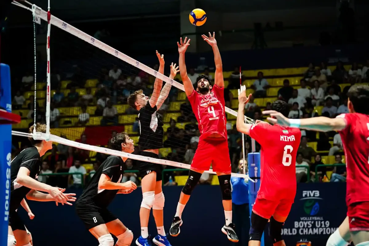 پخش زنده والیبال زیر 19 سال ایران و فنلاند در شبکه ورزش