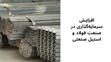 افزایش سرمایه‌گذاری در صنعت فولاد و استیل صنعتی