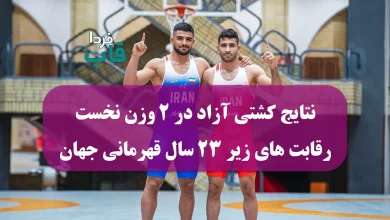 نتایج کشتی آزاد در 2 وزن نخست رقابت های زیر 23 سال قهرمانی جهان 2025 نتایج کشتی آزاد در 2 وزن نخست رقابت های زیر 23 سال قهرمانی جهان 2025
