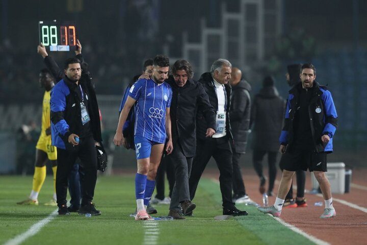 مصدومیت منیر الحدادی و غیبت احتمالی او در دربی ۱۰۶