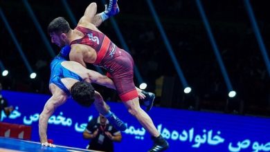 نتیجه کشتی آزادبانک شهر مقابل استقلال جویبار تصویر تیم کشتی بانک شهر در حال رقابت با استقلال جویبار