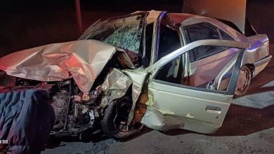 حادثه دلخراش تصادف زنجیره ای 5 خودرو در اتوبان تهران قم