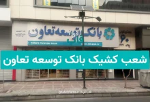 شعب کشیک بانک توسعه تعاون امروز پنجشنبه 23 مهر 1405 شعب کشیک بانک توسعه تعاون