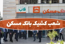 شعب کشیک بانک مسکن امروز سه شنبه 4 آذر 1404