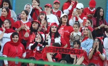 تصویری از ورزشگاه امام خمینی اراک برای بازی دربی تهران