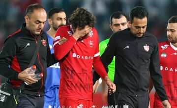 این بازیکن پرسپولیس، دربی 106 را از دست داد تصویری از بازیکنان پرسپولیس در حال تمرین برای دربی مقابل استقلال