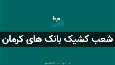 شعب کشیک بانک های کرمان
